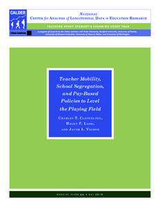 HFL draft of new teacher mobility paper   – with Charlie’s comments