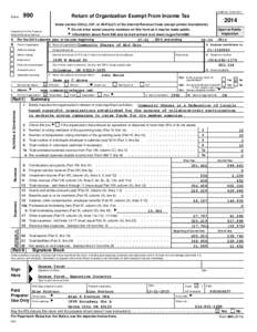2014 Tax Return Documents (Community Shares of Mi)