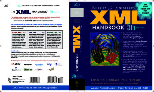 XML  the charles f. goldfarb definitive xml series THE
