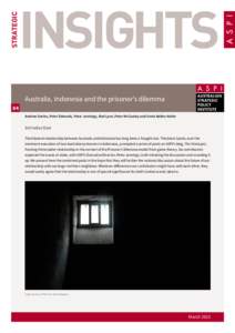 STRATEGIC  INSIGHTS Australia, Indonesia and the prisoner’s dilemma  84