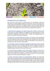 Microsoft Word - Opportunities for strengthening youth engagement_30 aug.docx