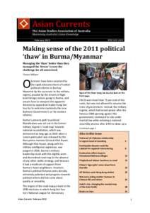 Burmese democracy movement / Politics of Burma / Aung San Suu Kyi / Burmese political reforms / Cyclone Nargis / Burmese anti-government protests / Aung San / The Irrawaddy / Than Shwe / Burma / Burmese people / Asia