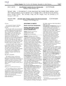 Federal Register / Vol. 79, No[removed]Monday, December 8, [removed]Notices  DEPARTMENT OF ENERGY Any proposed change to the Base component will require a public