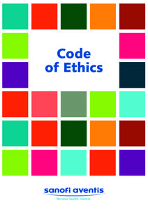 Code of Ethics Contents Message from the Chief Executive Officer Message from the Global Compliance team