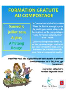 Microsoft PowerPoint - Affiche formation compost Seurre[removed]