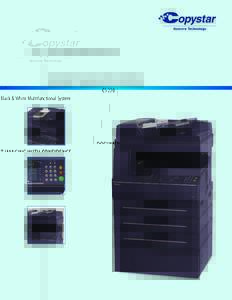 CS 220 Black & White Multifunctional System  DOCUMENT IMAGING WITH CONFIDENCE. CS 220