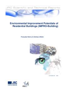 Environmental Improvement Potentials of Residential Buildings (IMPRO-Building)