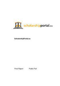 ScholarshipPortal.eu  Final Report