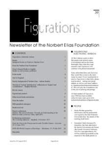 39  Newsletter of the Norbert Elias Foundation FiguratioNs: ElEctroNic vErsioN