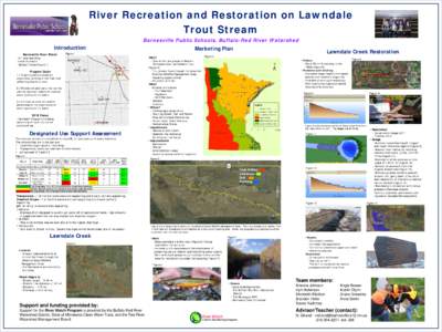 River Recreation and Restoration on Lawndale Trout Stream Barnesville Public Schools, Buffalo-Red River Watershed Introduction Barnesville River Watch