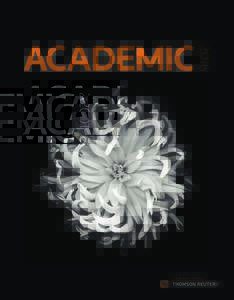 2016  ACADEMIC Table of Contents