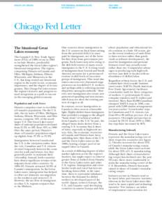 ESSAYS ON ISSUES  THE FEDERAL RESERVE BANK OF CHICAGO  MAY 2000