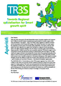 Towards Regional spEcialisation for Smart growth spirit Apéritif: