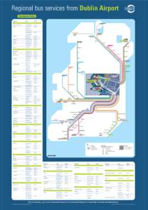 Regional bus services from Dublin Airport Destination Finder Destination Route