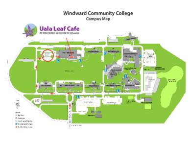 Windward Community College  IIIIII Campus Map