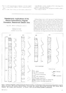 Elliot, D.HGondwana basins in Antarctica. In K.S.W. Campbell (Ed.), Gondwana geology. Canberra: Australia, National University Press. Vavra, C.LTriassic Fremouw and Falla Formations, central Transan-  Pal