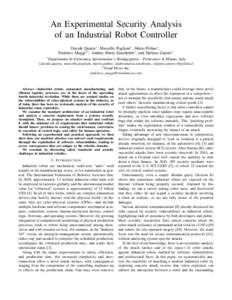 Computer architecture / Robotics / Computing / Industrial robot / Robot / Humanrobot interaction / Comau / Cobot / VxWorks / Robot software / Mobile robot