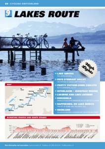 38 | CYCLING SWITZERLAND  LAKES ROUTE h	Lake Geneva 	 the «Swiss Riviera»
