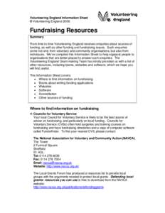 Microsoft Word - IS - Fundraising Resources _VE09_.doc