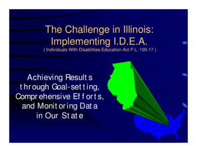 Illinois Continuous Improvement Plan Slide Presentation for Part B