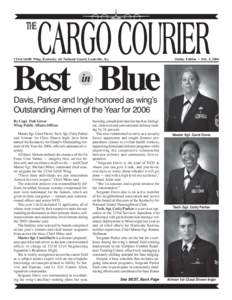 123rd Airlift Wing, Kentucky Air National Guard, Louisville, Ky.  Online Edition • Feb. 4, 2006 Best Blue in