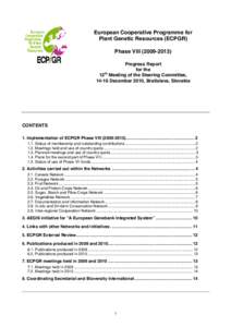 Microsoft Word - ecpgr report 2010 for 12th SC meeting edEL NO colours.doc