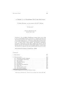 335  Documenta Math. K -Theory