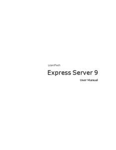 Express Server 9 User Manual