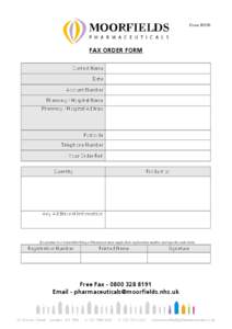 Microsoft Word - Moorfields Pharmaceuticals Fax Order Form.doc