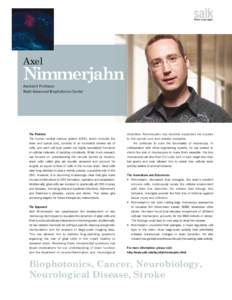 Axel  Nimmerjahn Assistant Professor Waitt Advanced Biophotonics Center