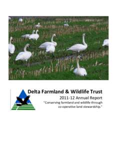 Delta Farmland & Wildlife TrustAnnual Report 