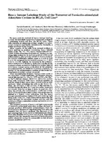 THE JOURNAL OF BIOLOGICAL CHEMISTRYby The American Society of Biological Chemists, Inc Vol. 262, No. 18,Issue of June 23. pp. 8470-&175,1987 Printed in U.S.A.