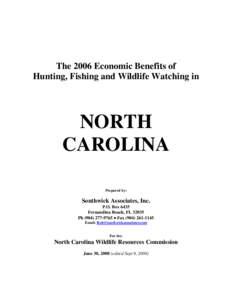 The Economic Impacts of Quail Hunting in the Southeastern United States
