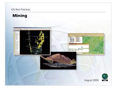GIS Best Practices  Mining August 2006
