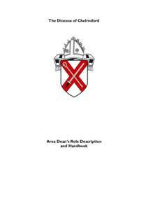 The Diocese of Chelmsford  Area Dean’s Role Description and Handbook  Preface