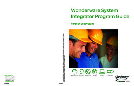 Wonderware System Integrator Program Guide Invensys Systems, IncRancho Pkwy South Lake Forest, CA 92610
