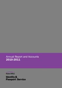 Annual Report and Accounts[removed]