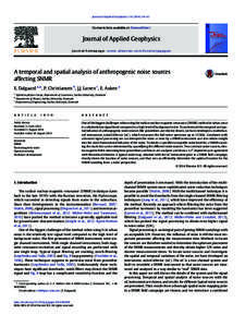 Journal of Applied Geophysics–42  Contents lists available at ScienceDirect Journal of Applied Geophysics journal homepage: www.elsevier.com/locate/jappgeo
