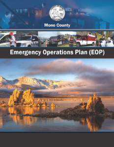This Page Intentionally Blank  Mono County Emergency Operations Plan  Portions of this document may contain sensitive information pertaining to the deployment,