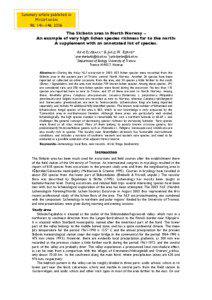 Summary article published in MYCOTAXON 96: 141–146, 2006