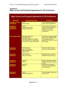 Microsoft Word - Appendix H - Agreements.doc