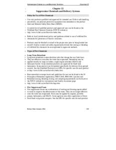 Interagency Standards for Fire and Fire Aviation Operations - Chapter 12