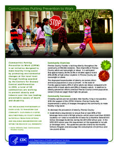 communities Putting Prevention to Work  pinellas County, florida Obesity Prevention  Communities Putting