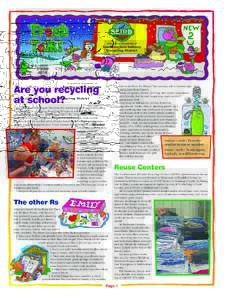 A Quarterly Newsletter of  Southeastern Indiana Recycling District  Winter