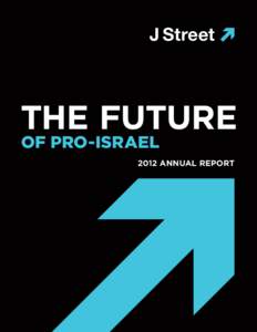 J Street  The Future of Pro-Israelannual report