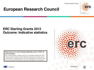 European Research Council  European Research Council