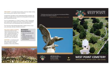 Middle States Association of Colleges and Schools / Patriot League / U.S. Route 9W / United States Military Academy / West Point Cemetery / William Westmoreland / Knox Trophy / United States Army / New York / Military personnel