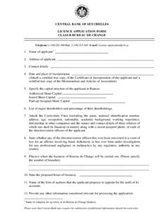 Microsoft Word - License application form for Class B Bureau de Change.doc