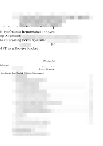 Functional Renormalization Group Approach to Interacting Fermi Systems: DMFT as a Booster Rocket