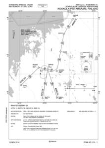 STANDARD ARRIVAL CHART INSTRUMENT (STAR) - ICAO RNAV (GNSS) STAR RWY 01 KOKKOLA-PIETARSAARI AERODROME